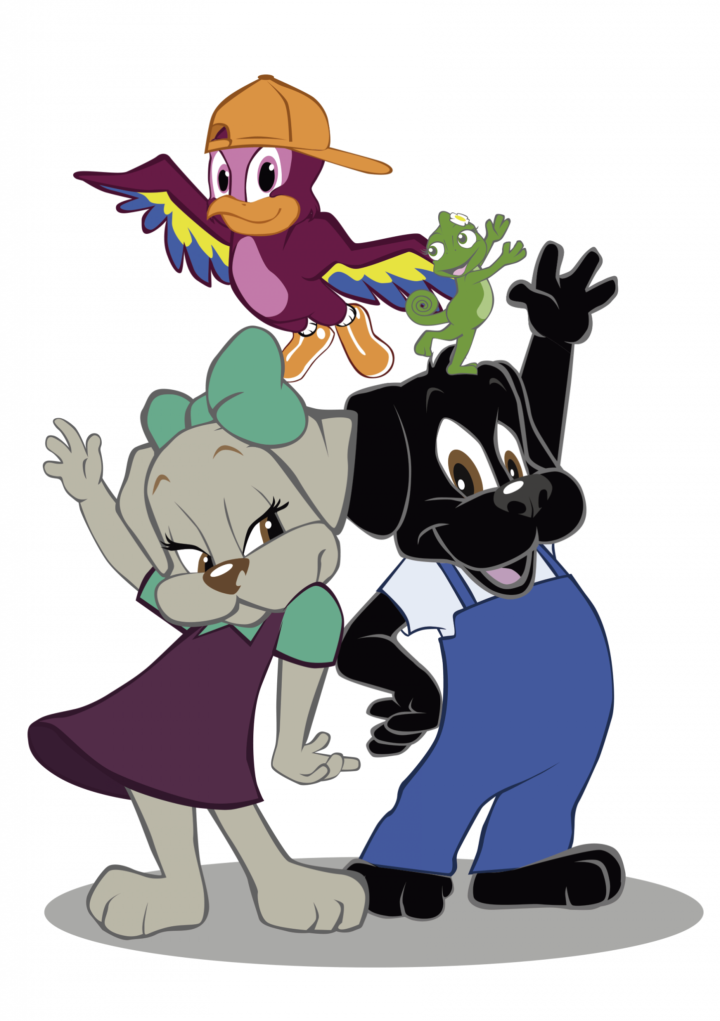 Kangaroo, la mascota de Number 16 Kids