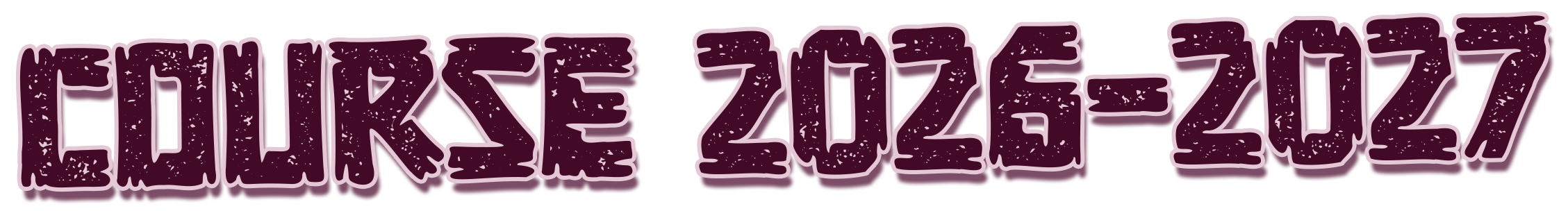 Course 2026-2027